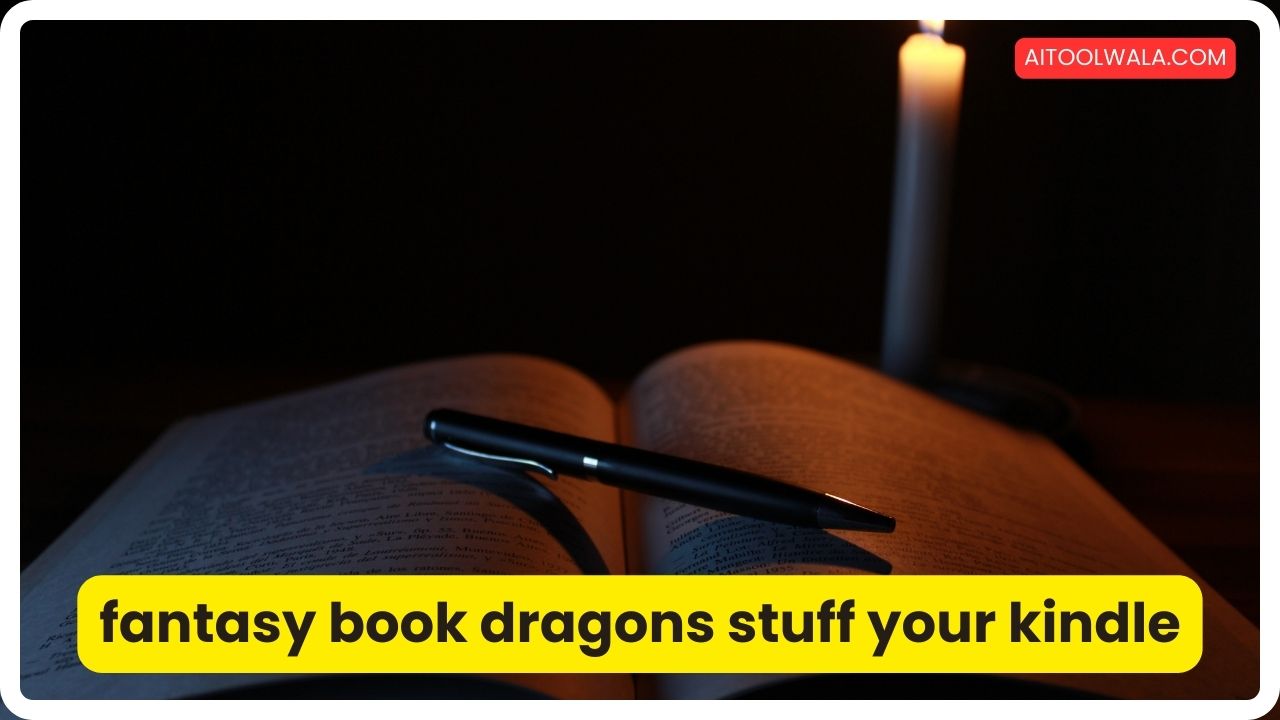 Fantasy Book Dragons Stuff Your Kindle AI Tool Wala